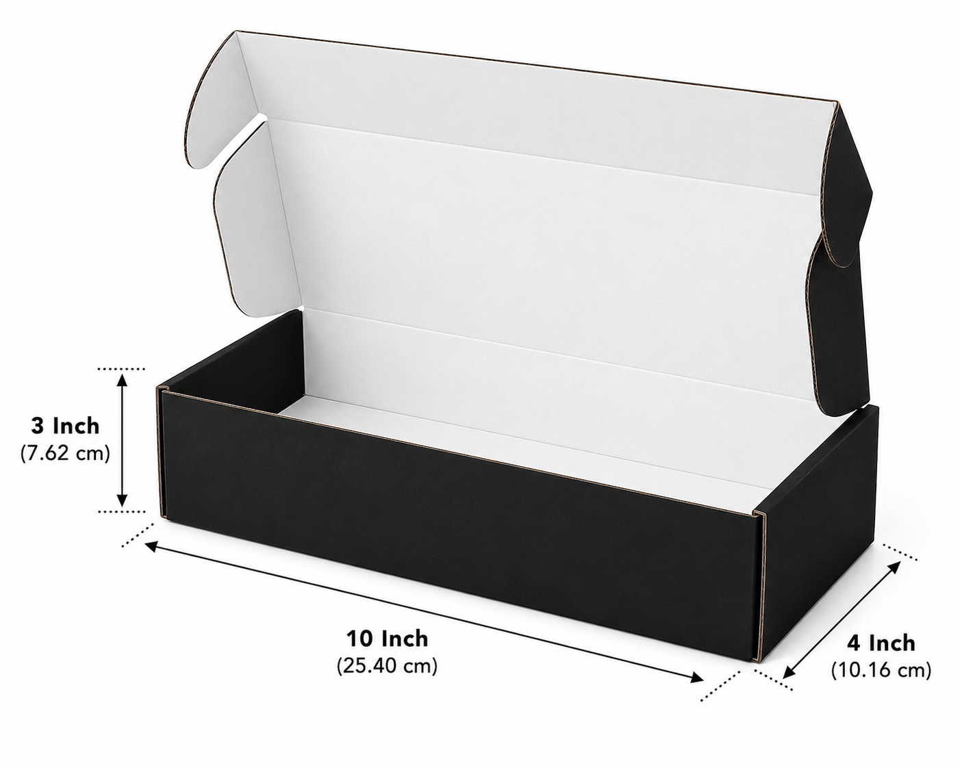 Color Mailer Box – 10 X 4 X 3 Inch 1 Color Mailer Box – 10 X 4 X 3 Inch