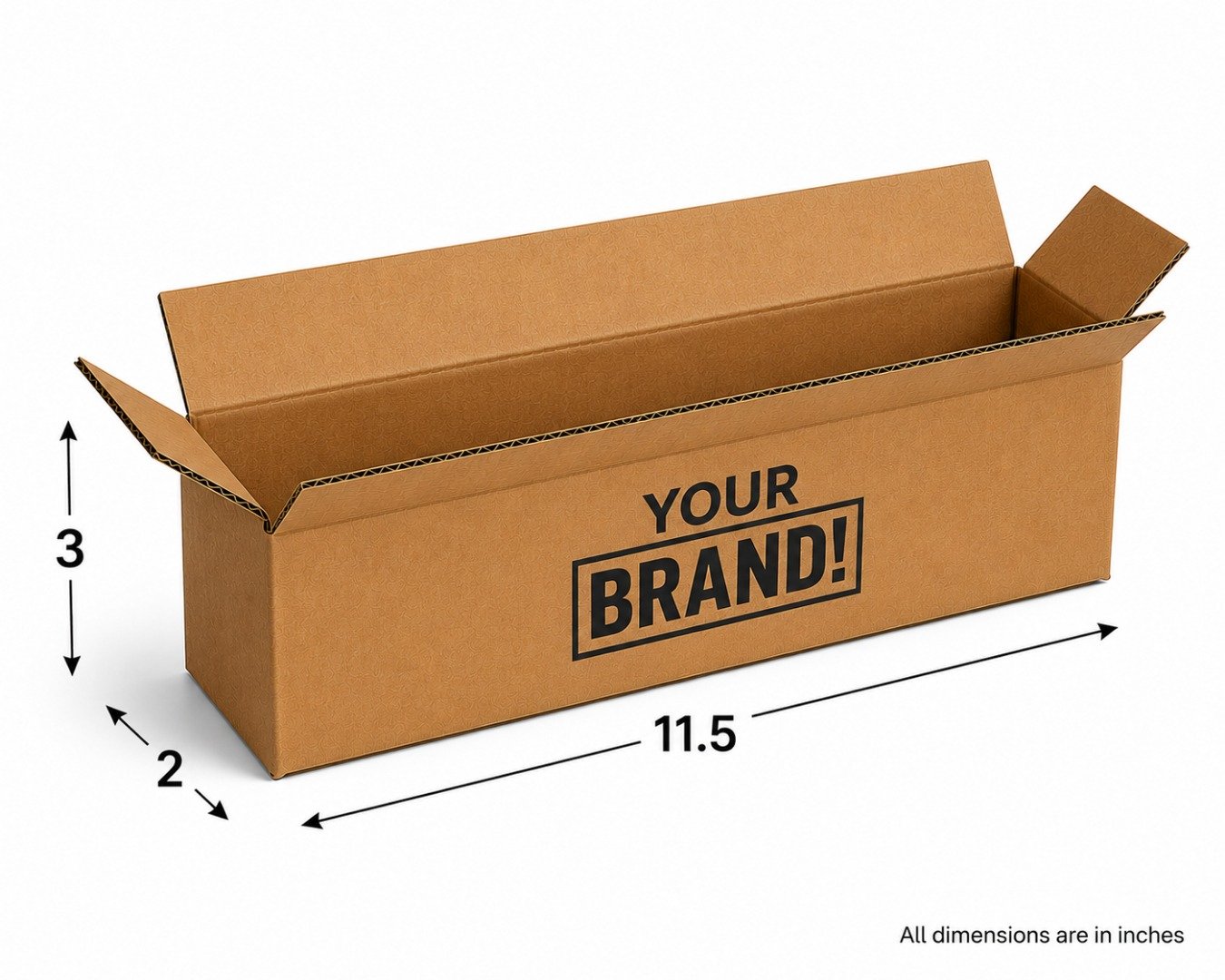 Shipping Box – 11.5 x 2 x 3 Inch 1 Shipping Box – 11.5 x 2 x 3 Inch