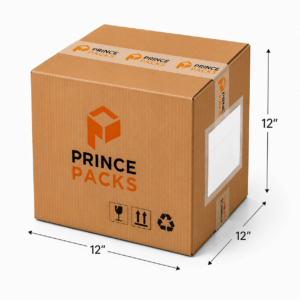 Home 2 Large Corrugated Boxes – 12 x 12 x 12 Inch