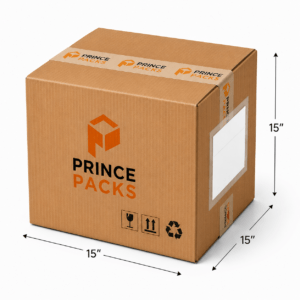 Home 3 Large Corrugated Boxes – 15 x 15 x 15 Inch
