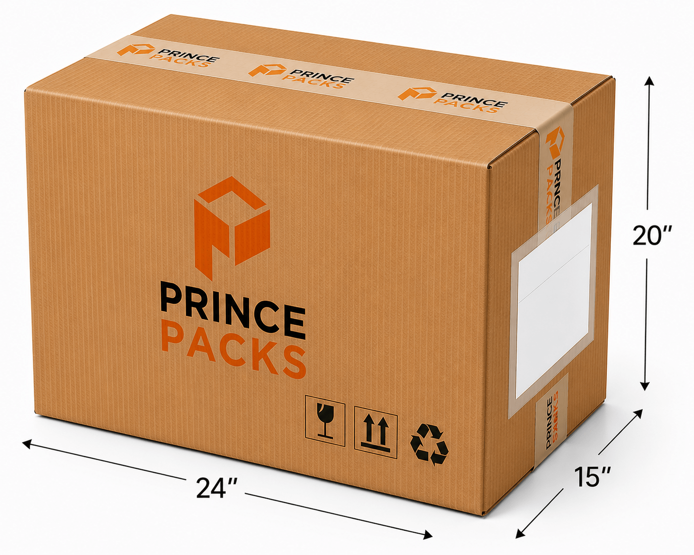 Large Corrugated Boxes – 24 x 15 x 20 Inch 1 Large Corrugated Boxes – 24 x 15 x 20 Inch