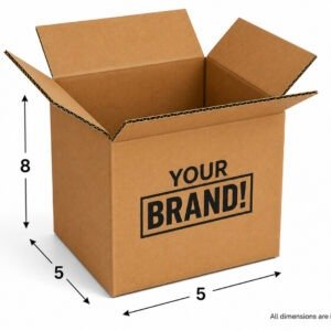 Shipping Box – 5 X 5 X 8 Inch