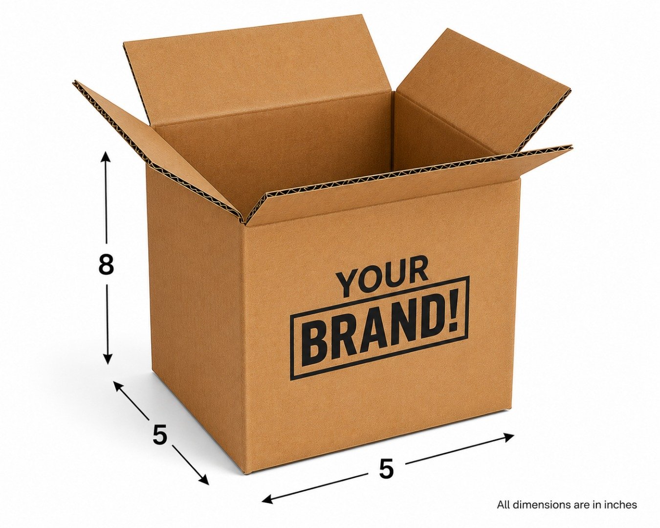 Shipping Box – 5 X 5 X 8 Inch 1 Shipping Box – 5 X 5 X 8 Inch