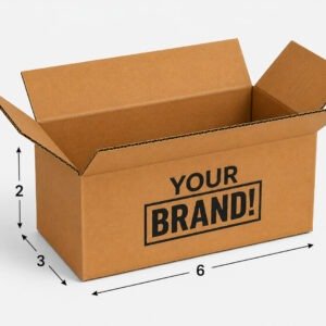 Shipping Box – 6 x 3 x 2 Inch
