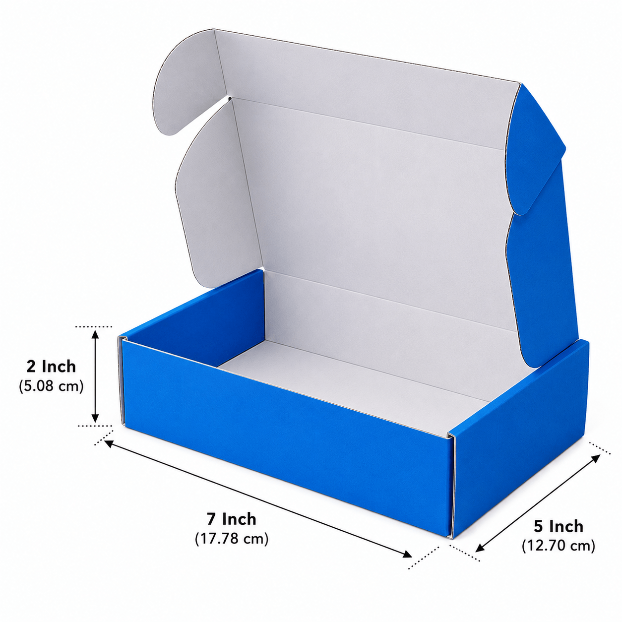 Color Mailer Box – 7 X 5 X 2 Inch 1 Color Mailer Box – 7 X 5 X 2 Inch