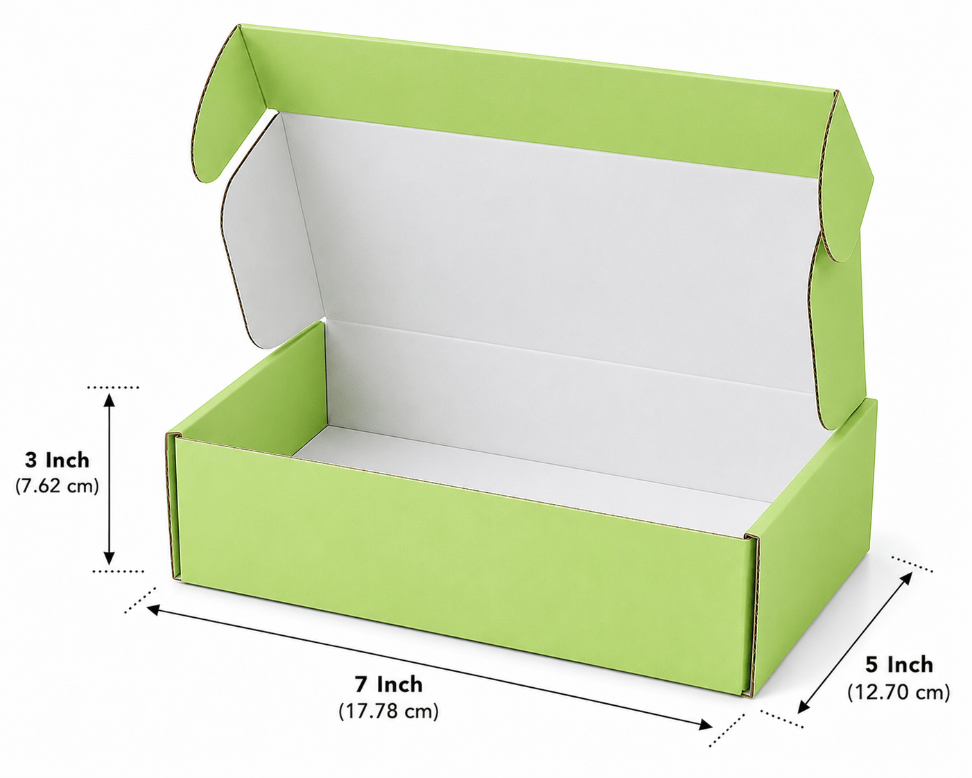 Color Mailer Box – 7 X 5 X 3 Inch 1 Color Mailer Box – 7 X 5 X 3 Inch
