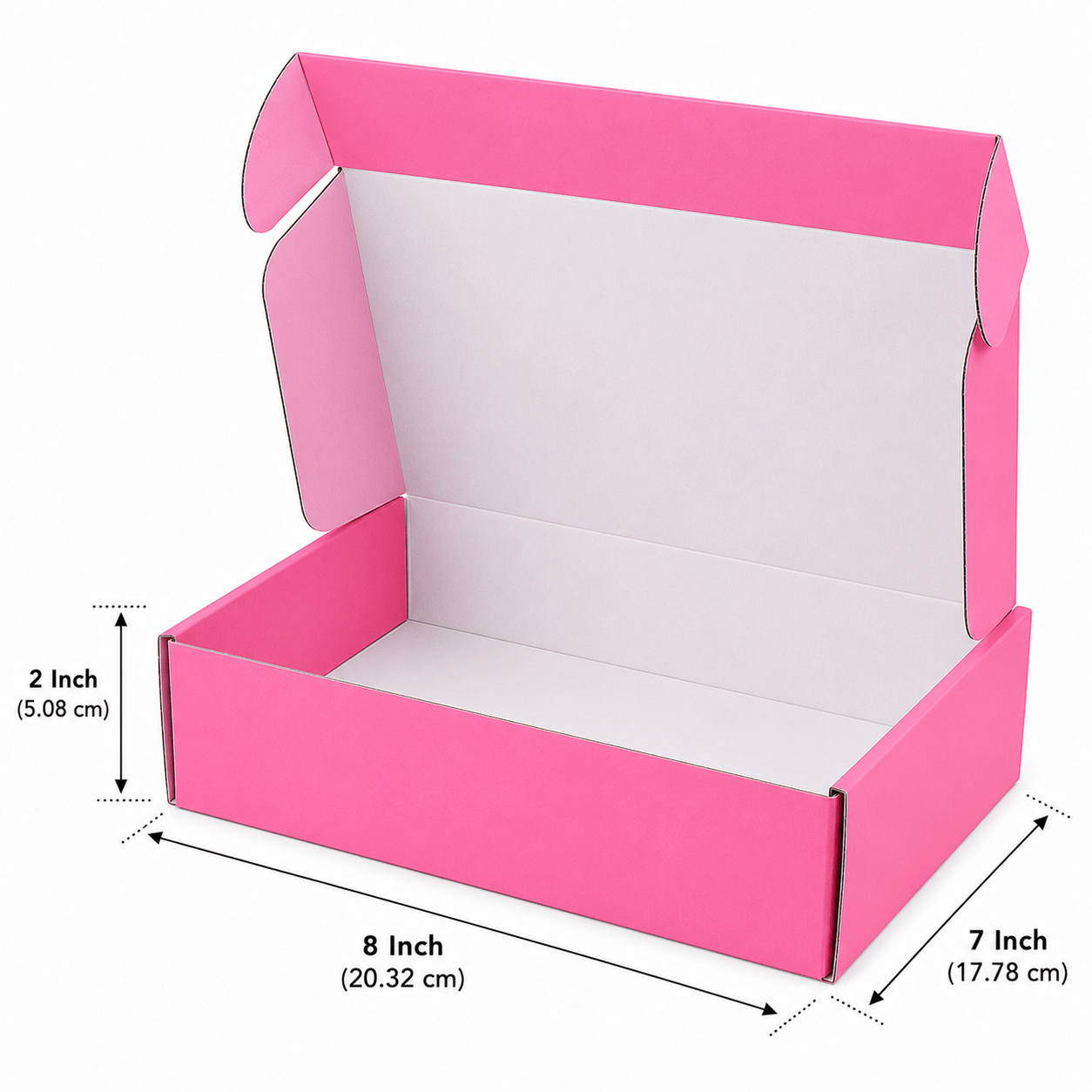 Color Mailer Box – 8 X 7 X 2 Inch 1 Color Mailer Box – 8 X 7 X 2 Inch