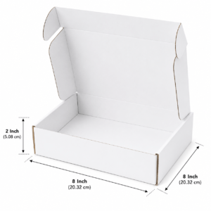 Color Mailer Box – 8 X 8 X 2 Inch
