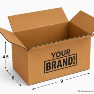 Shipping Box – 9 x 6 x 4.5 Inch