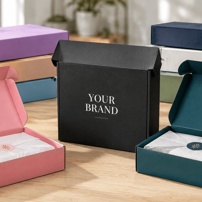 color mailer boxes