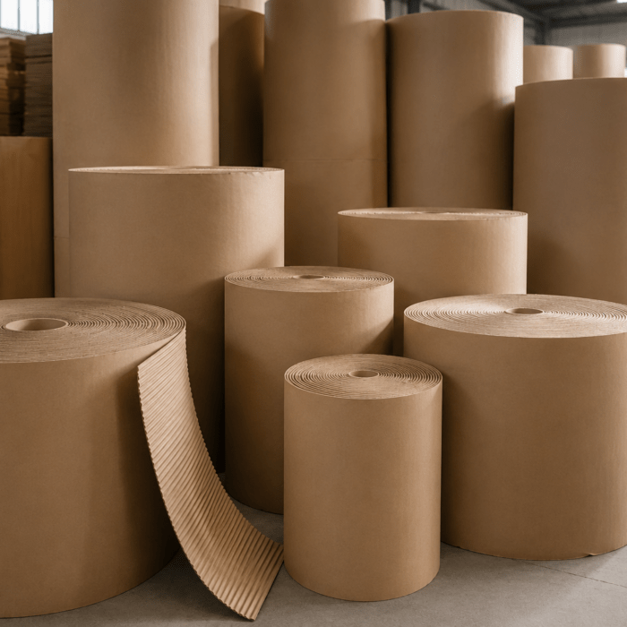 corrugated rolls